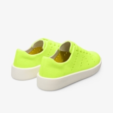 Camper Courb Sneakers Neon Yellow - Womens Singapore EXHPPV-572